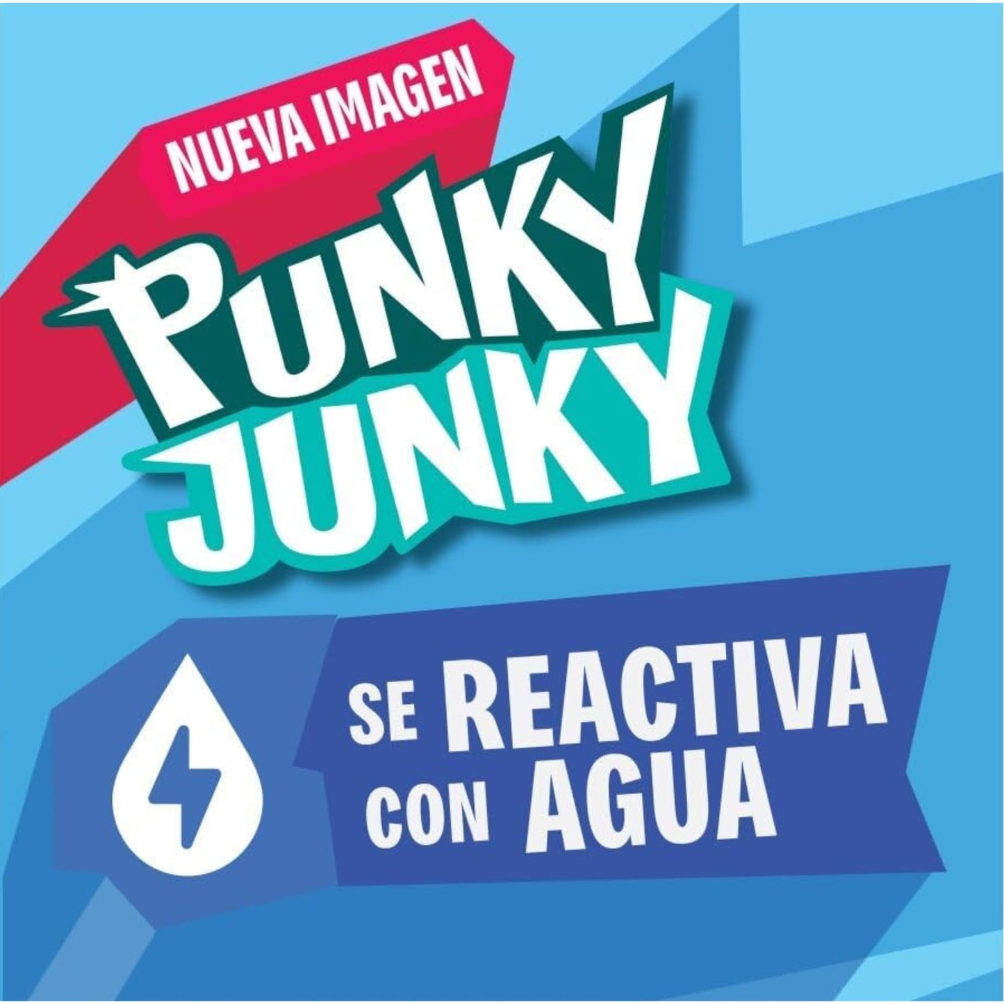 Punky Junky Maximum Hold Hair Gel White 17.63 Oz White Wax, Gel para Cabello de Hombre