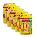 Carmex Daily Care Moisturizing Lip Balm Tubes with SPF, Fresh Cherry, Strawberry and Wintergreen Lip Balm Pack, 0.35 OZ - (5 Packs of 3)
