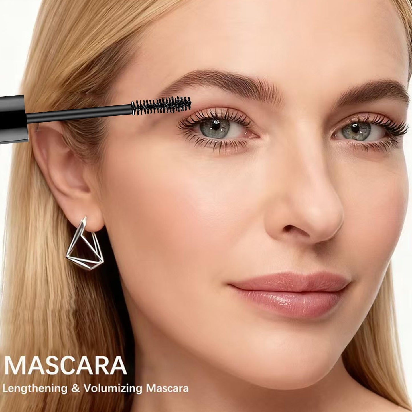 Mascara Volume And Length Black Waterproof Fast Dry Eyelashes Eye Makeup Volumizing Lengthening Curling Defining Multiplying Buildable Formula Primer