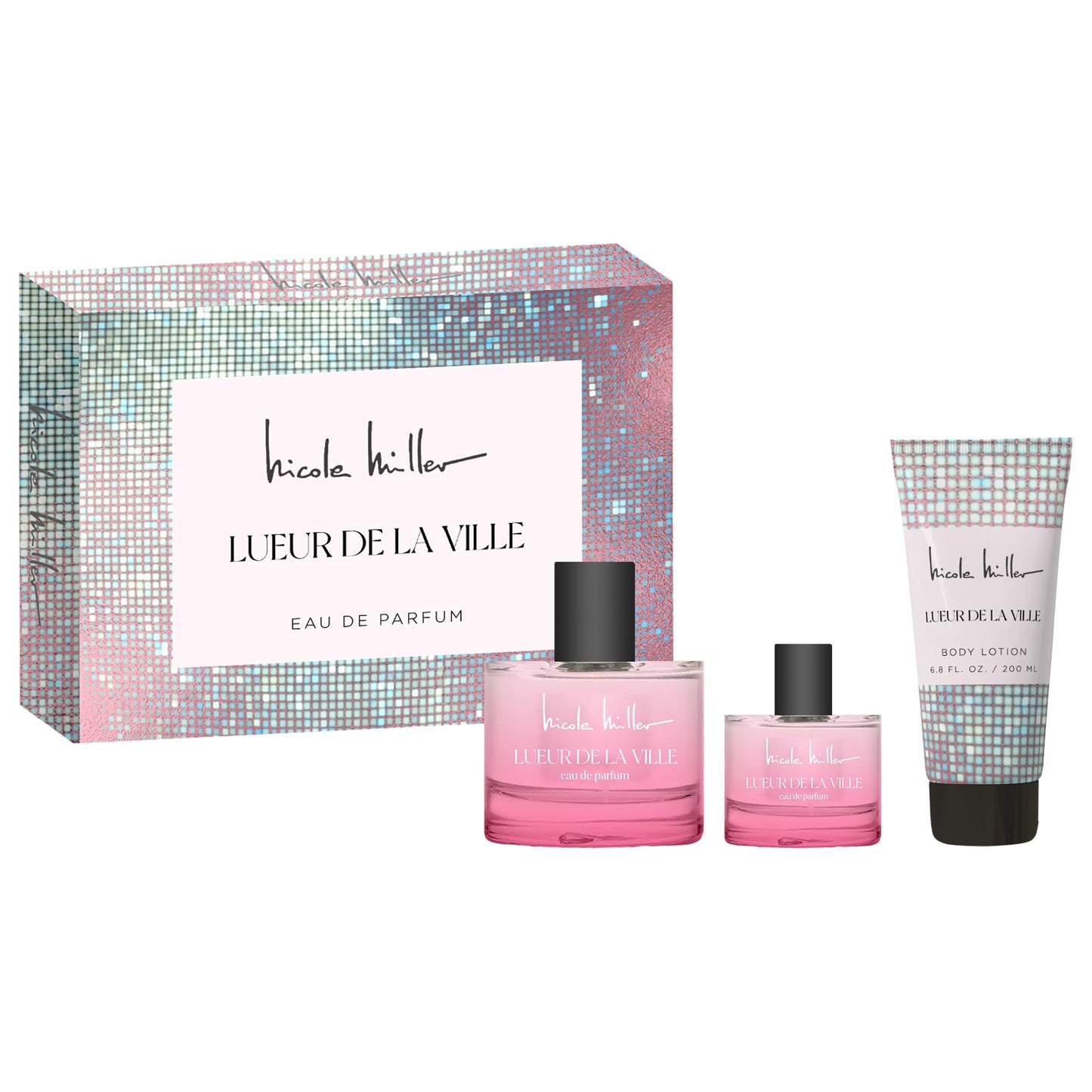 Lueur De La Ville Eau de Parfum 3 Piece Gift Set, by Nicole Miller