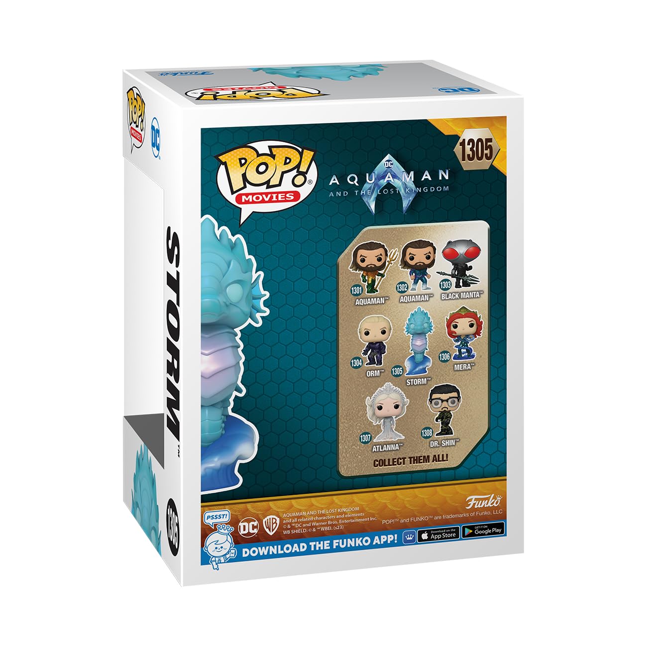Funko POP! Movies: DC - Storm - Aquaman - Collectable Vinyl Figure - Gift Idea - Official Merchandise - for Kids & Adults - Movies Fans - Model…