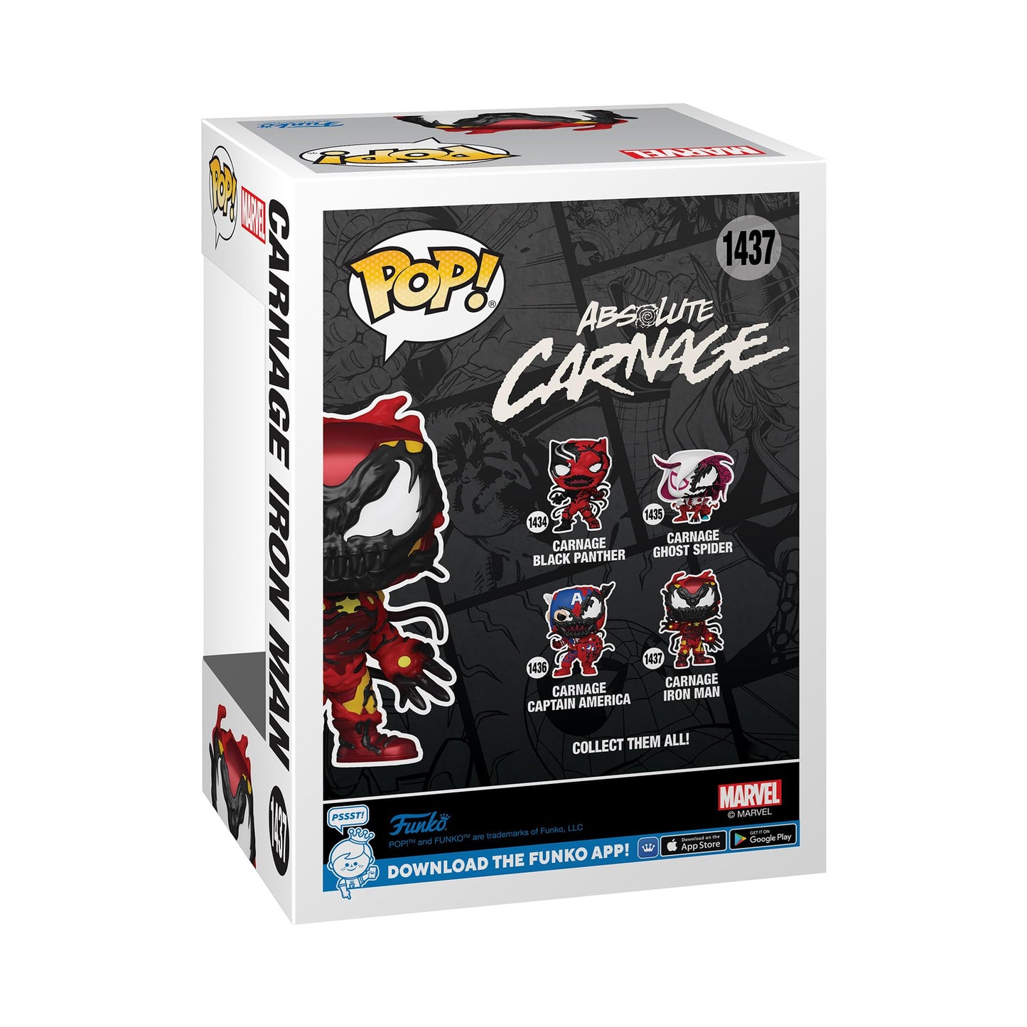 Funko POP Marvel: Carnageized - Iron Man - Marvel Comics - Collectable Vinyl Figure - Gift Idea - Official Merchandise - for Kids & Adults - Comic…