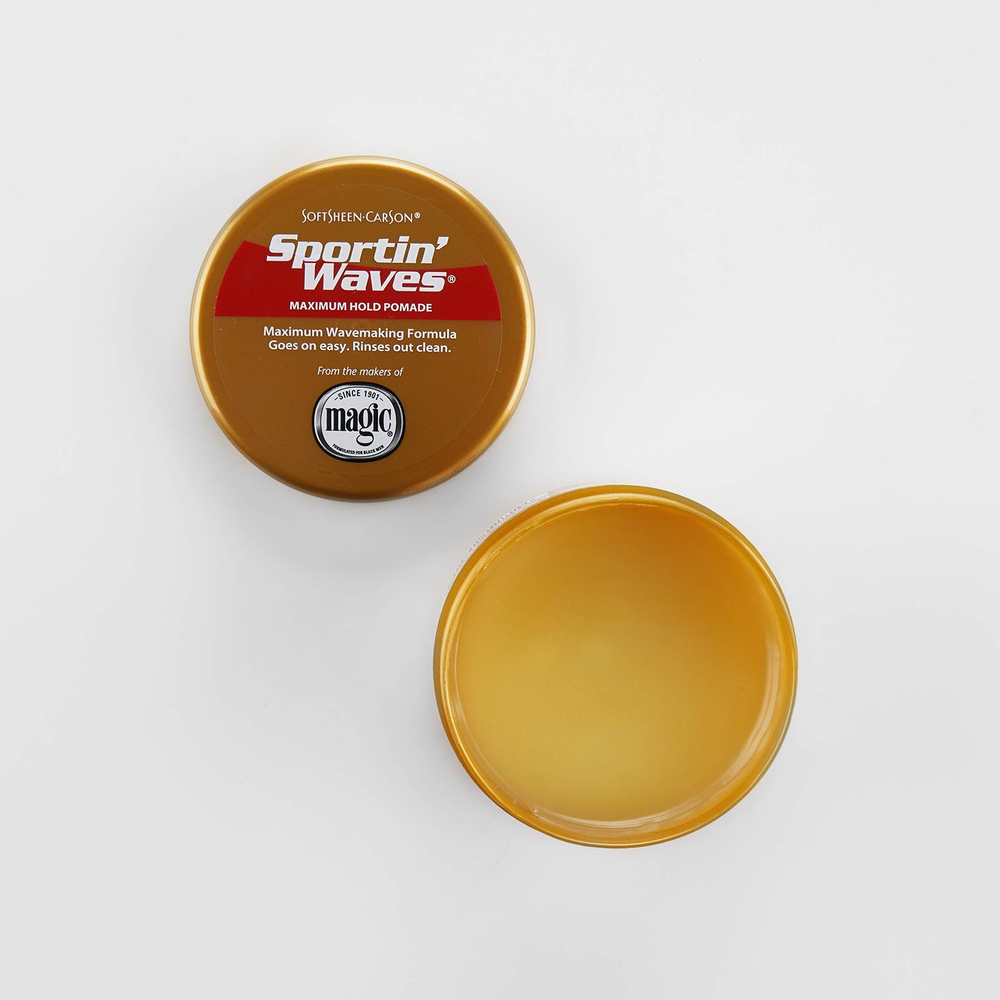 Softsheen Carson Sportin' Waves Maximum Hold Pomade, 2 Count