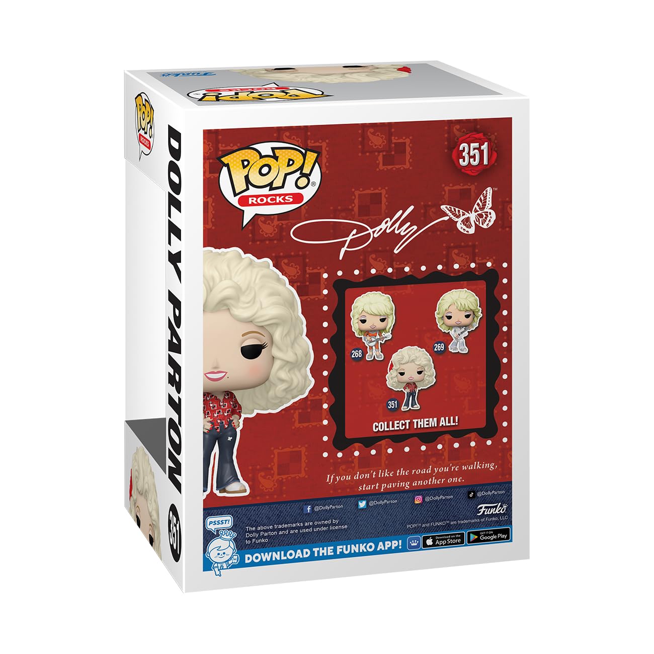 Funko POP! Rocks: Dolly Parton - ('77 Tour) - Collectable Vinyl Figure - Gift Idea - Official Merchandise - for Kids & Adults - Music Fans - Model…
