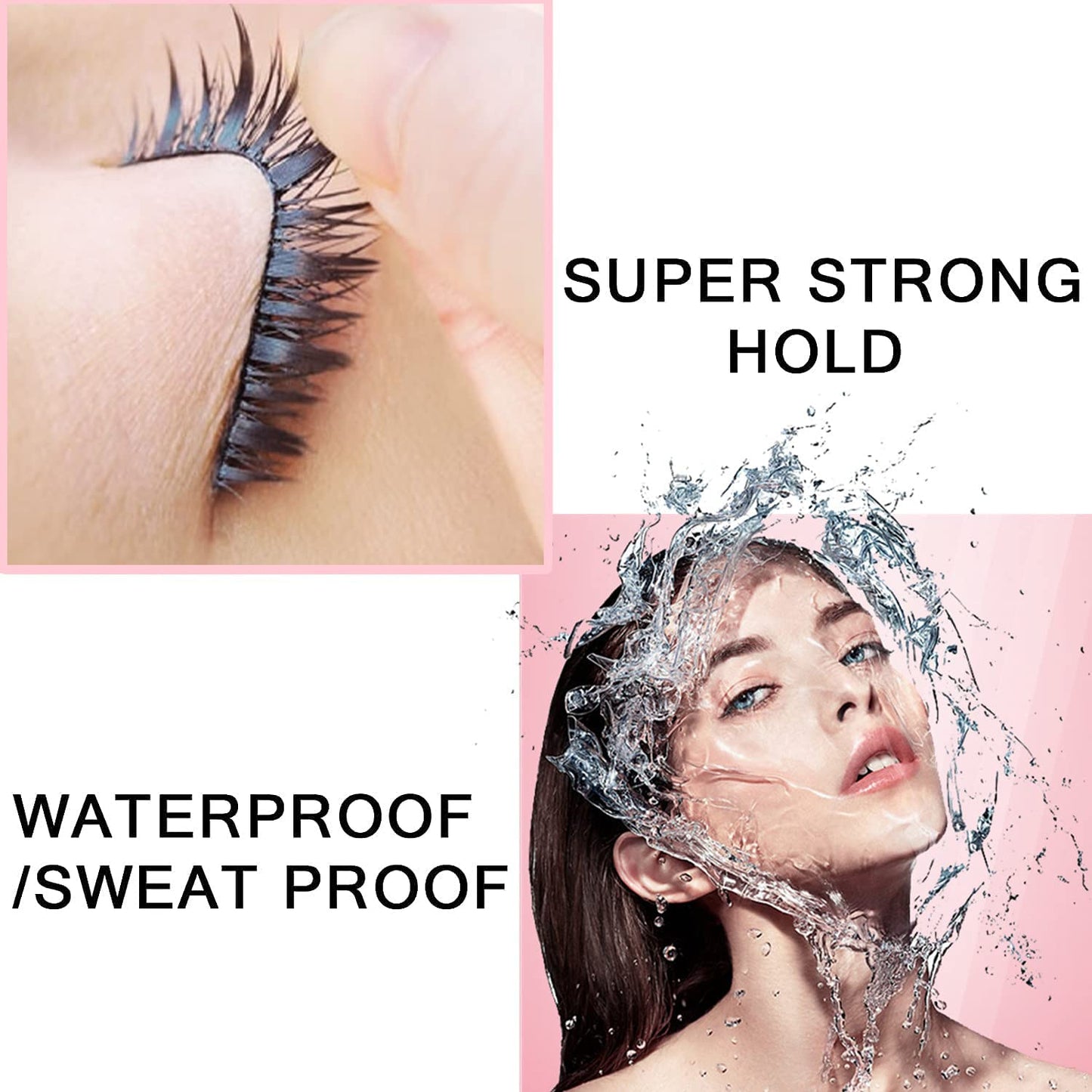 Magnetic Eyeliner 3PCS Smudge Resistant Magnetic liner,Works with All Magnetic Eyelashes,No iron powder and Natural Look,Easy to apply and No Glue