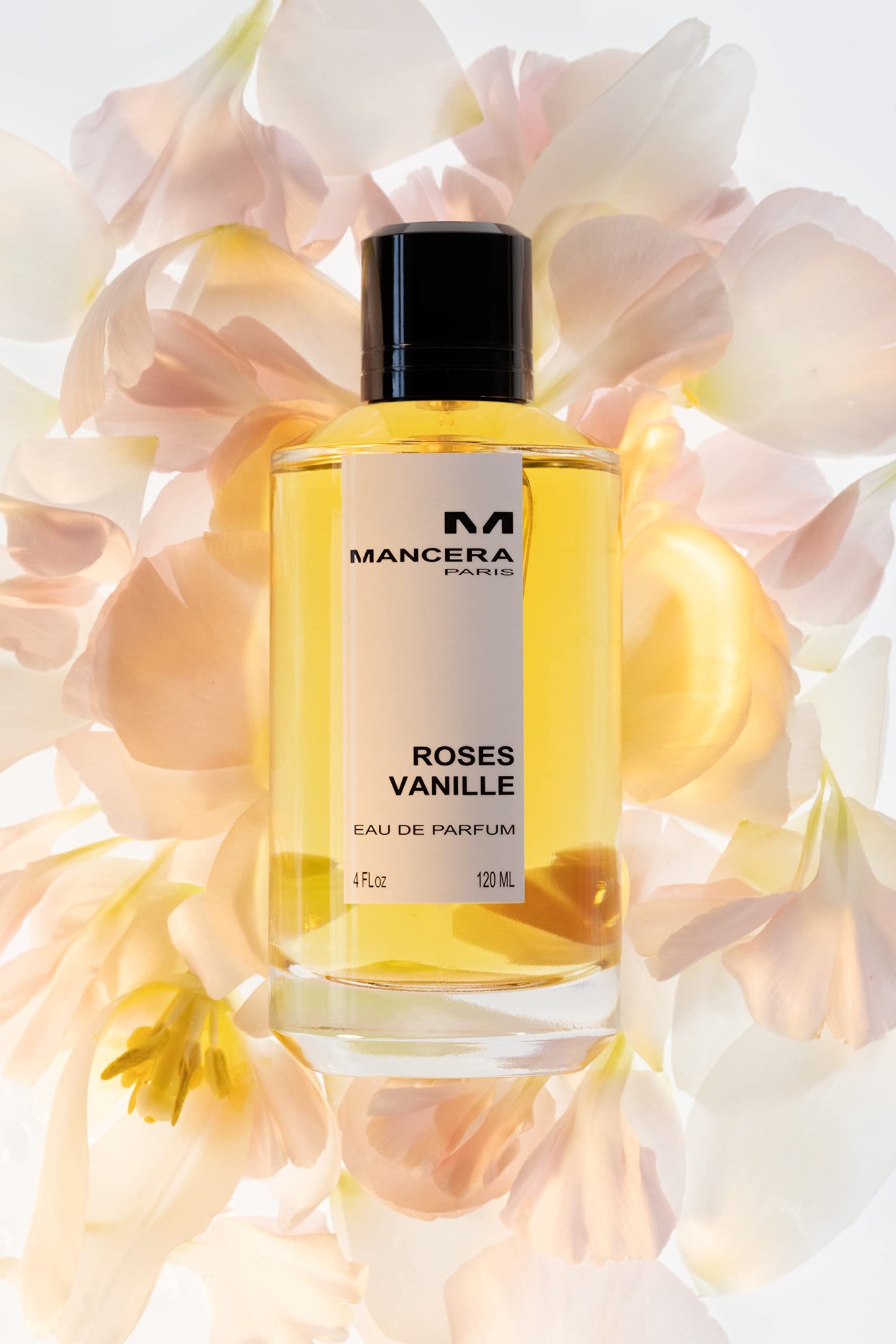 MANCERA Eau de Parfum Spray, Roses Vanille, 4 Fl Oz