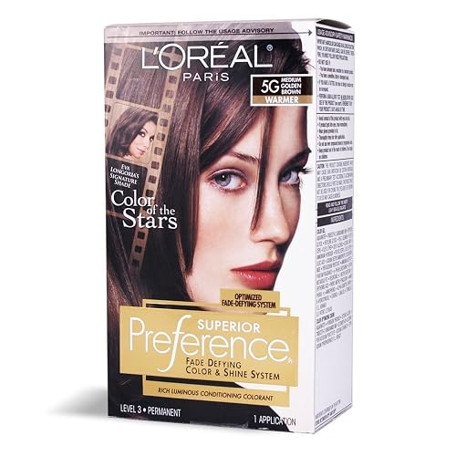 L’Oreal ParisSuperior Preference - 5G Medium Golden Brown (Warmer) 1 Each (Pack of 3)