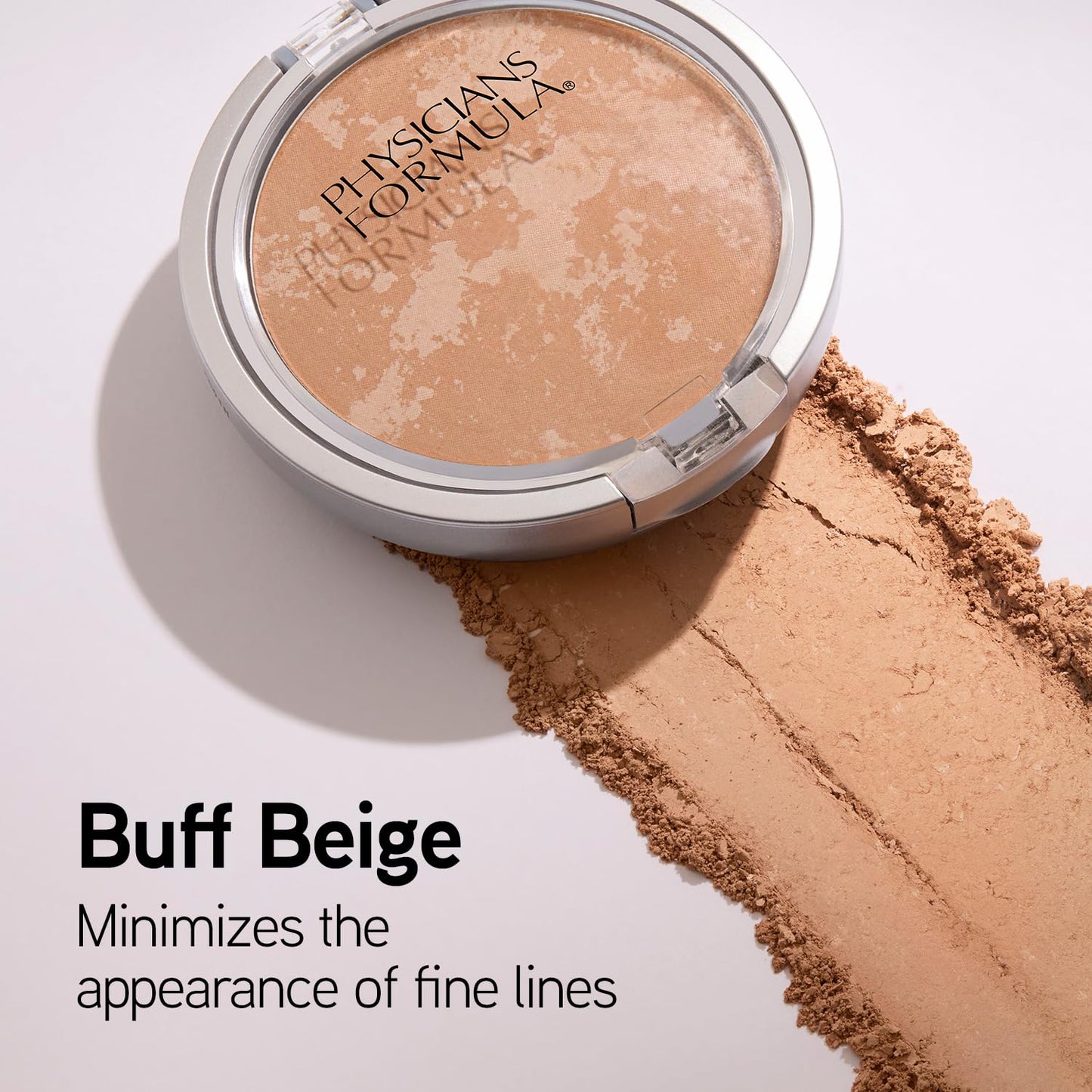 Physicians Formula Mineral Wear Talc Free Face Powder with SPF 16, Buff Beige - 0.3 Oz