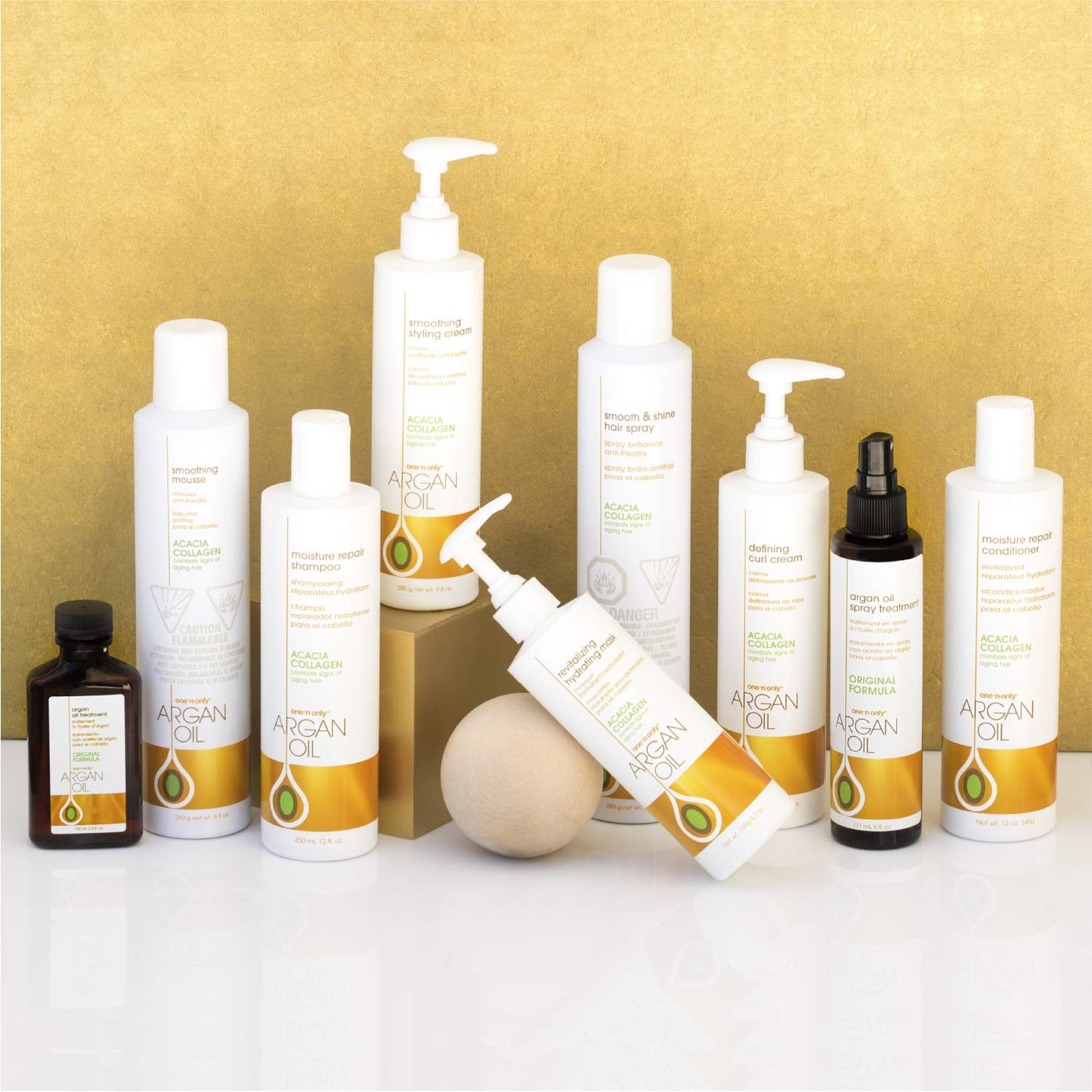 One 'n Only Argan Oil Smoothing Styling Cream, Helps Protect Hair Color, Eliminates Frizz, Hydrates, Adds Shine, Definition, and Texture for a