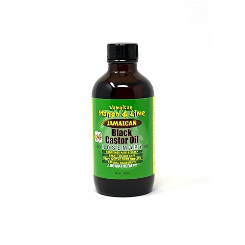 Jamaican Mango & Lime Black Castor Oil, 4 Fl Oz