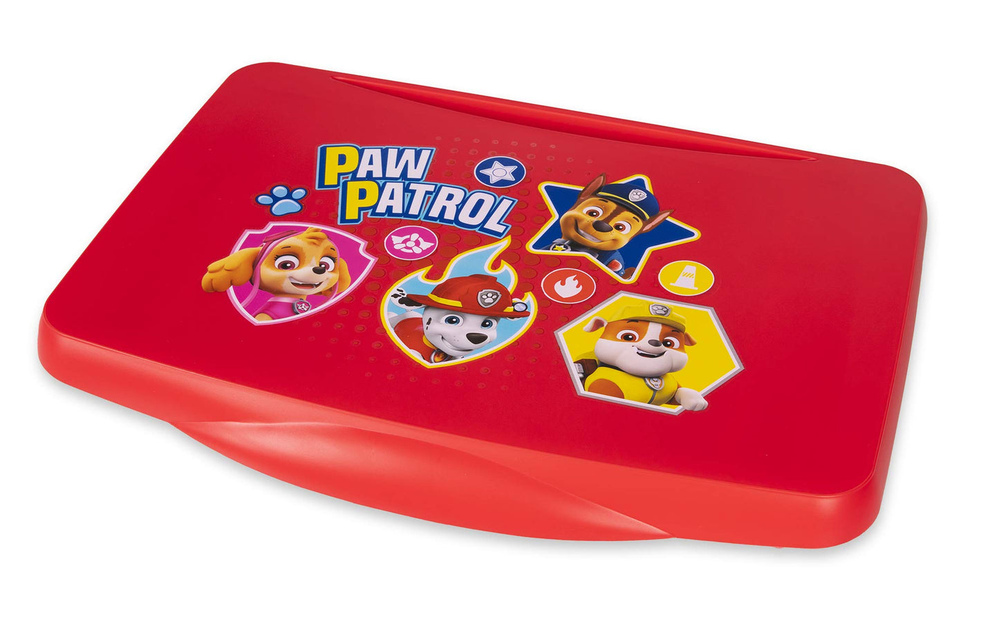 Paw Patrol Kids Lap Desk with Storage - Folding Lid and Collapsible Design - Portable for Travel or use in Bed at Home - Great for Writing, Reading…