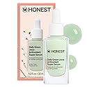 Honest Beauty Daily Green Juice Antioxidant Super Serum | Improves Skin Tone + Texture | Gentle for Sensitive Skin, Fragrance Free, Vegan | 1 fl oz