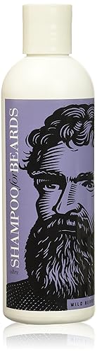 Ultra-Grooming Beard Shampoo & Wash by Beardsley & Company Beard Care Products (Wild Berry, 8 oz)