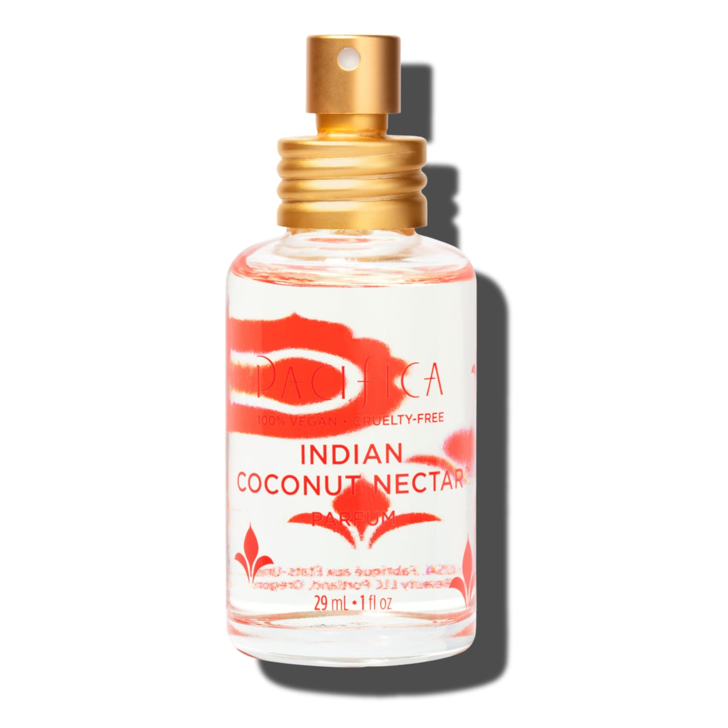 Pacifica Indian Coconut Nectar Perfume Spray - Tropical Vanilla & Coconut Fragrance, Layerable Beachy Perfume for Women, Clean, Non-Toxic, Vegan