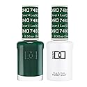DND Gel Polish Set, Green Collection, UV/LED Gel Polish and Air Dry Nail Lacquer, Matching Chip-Free Polish Duo, 474 4 Leaf Clover, 0.5 Fl Oz