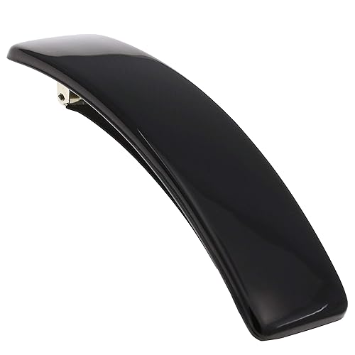 Camila Paris CP1476 French Hair Barrette Clip for Girls, Rubberized Automatic Clasp Strong Hold Grip Hair Clips for Women, No Slip and Durable Styling