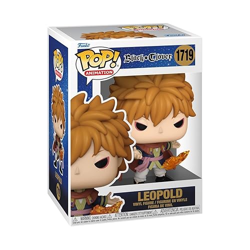 Funko POP! Animation: Black Clover - Leopold Vermillion - Collectable Vinyl Figure - Gift Idea - Official Merchandise - for Kids & Adults - Anime…