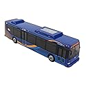Daron MTA Bus - 11-Inch Single Bus in New Blue Livery - Officially Licensed Friction-Powered Toy with Rolling Wheels and Functional Doors for Kids…