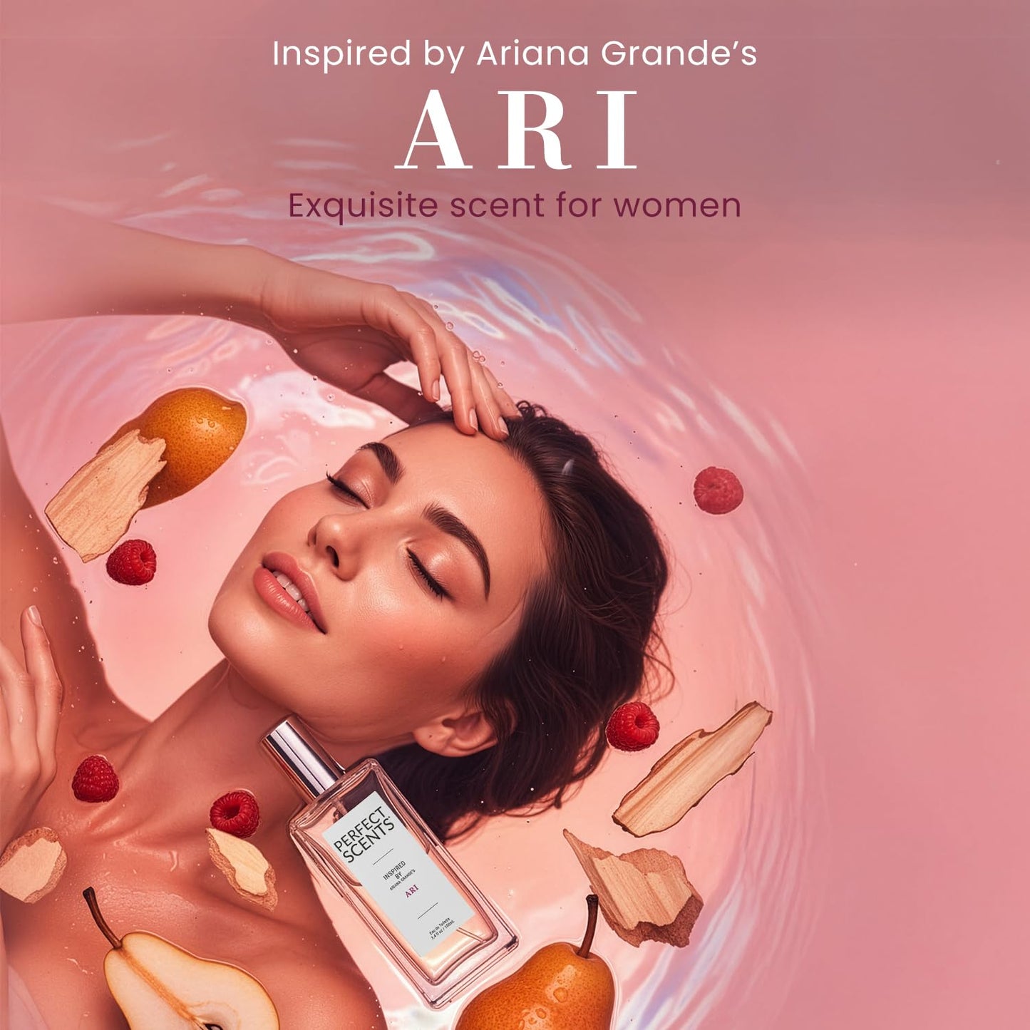 Perfect Scents Fragrances, Inspired by Arian.a Grande’s A.ri, Women’s Eau de Toilette, CLEAN, Vegan, Paraben-Free, Phthalate-Free, Never Tested on Beauty & Personal Care Perfect Scents