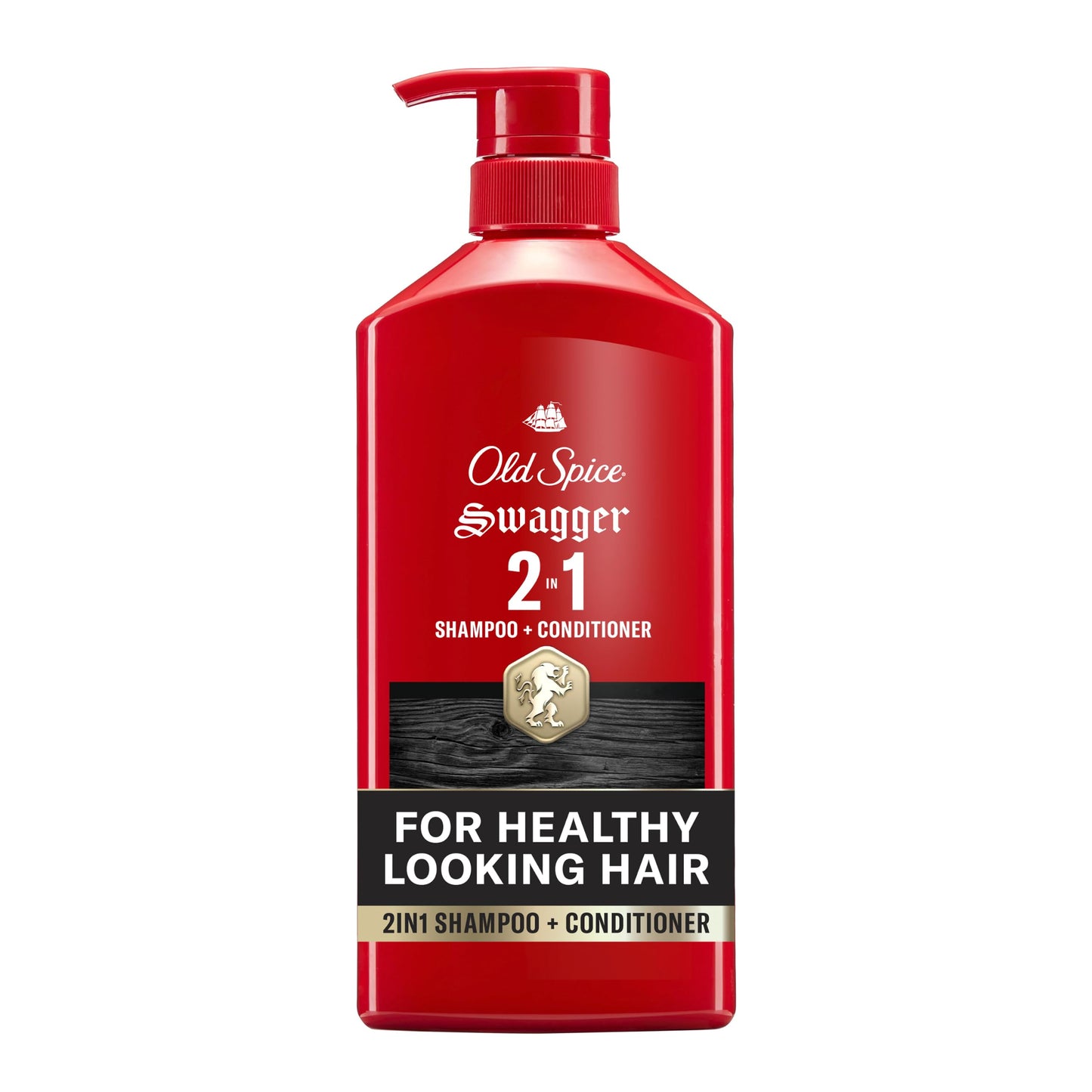 Old Spice Mens 2-in-1 Shampoo and Conditioner, Swagger, Cedarwood Lime Scent, For All Hair Types, Healthier, Fuller, Moisturized Looking Hair Beauty and Personal Care Old Spice