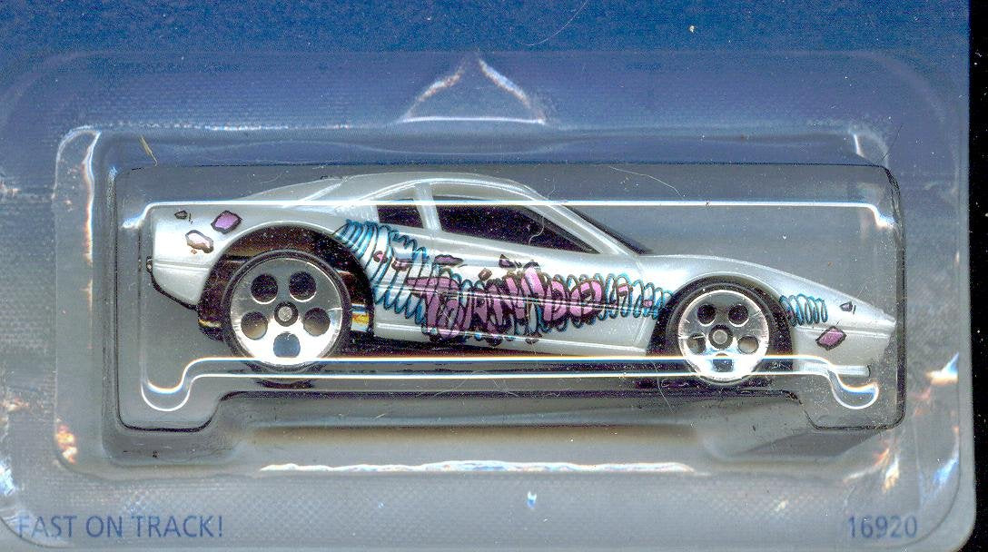Hot Wheels 1997 #547 Ferrari 308 White QuickSilver Series 3 of 4 1:64 Scale