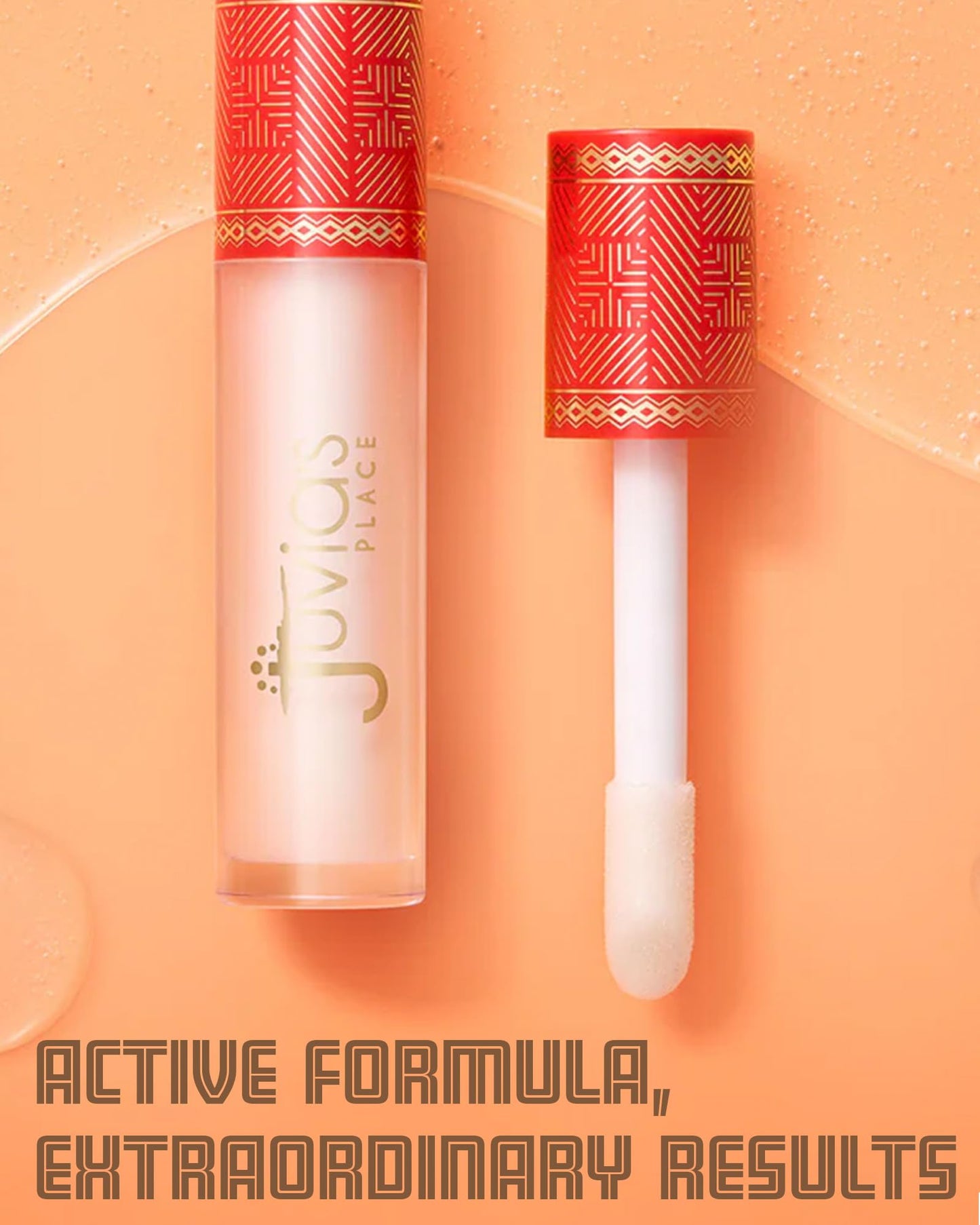 Juvia's Place Beautiful Big Lip Plumper - Clear Sensation | Crystal Clear Gloss with Maximum Plumping Power, & Defined Lips | Hydrating & High-Shine