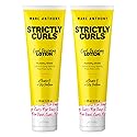 Marc Anthony Curl Defining Lotion, Strictly Curls - 2 Pack - Silk Protein & Vitamin E Hair Gel for Dry Damaged Curly Hair - Sulfate-Free Moisturizing