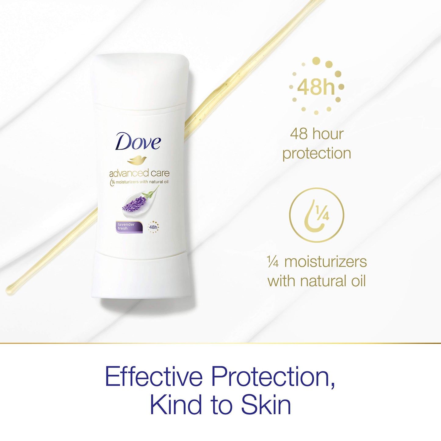 Dove Advanced Care Antiperspirant Deodorant, Lavender Fresh, 2.6 Ounce Beauty and Personal Care Dove