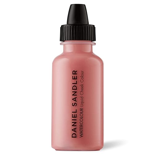 Daniel Sandler Watercolor Liquid Blush - Buildable, Blendable & Long-Lasting Liquid Blush for Cheeks, Lips, & Eyes - Lightweight & Water Resistant