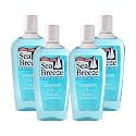 Sea Breeze Astringent Sensitive Skin - Facial Cleanser with Natural Oils for Deep Pore Cleansing and Acne Control - Refreshing Face Cleanser - 4 pc
