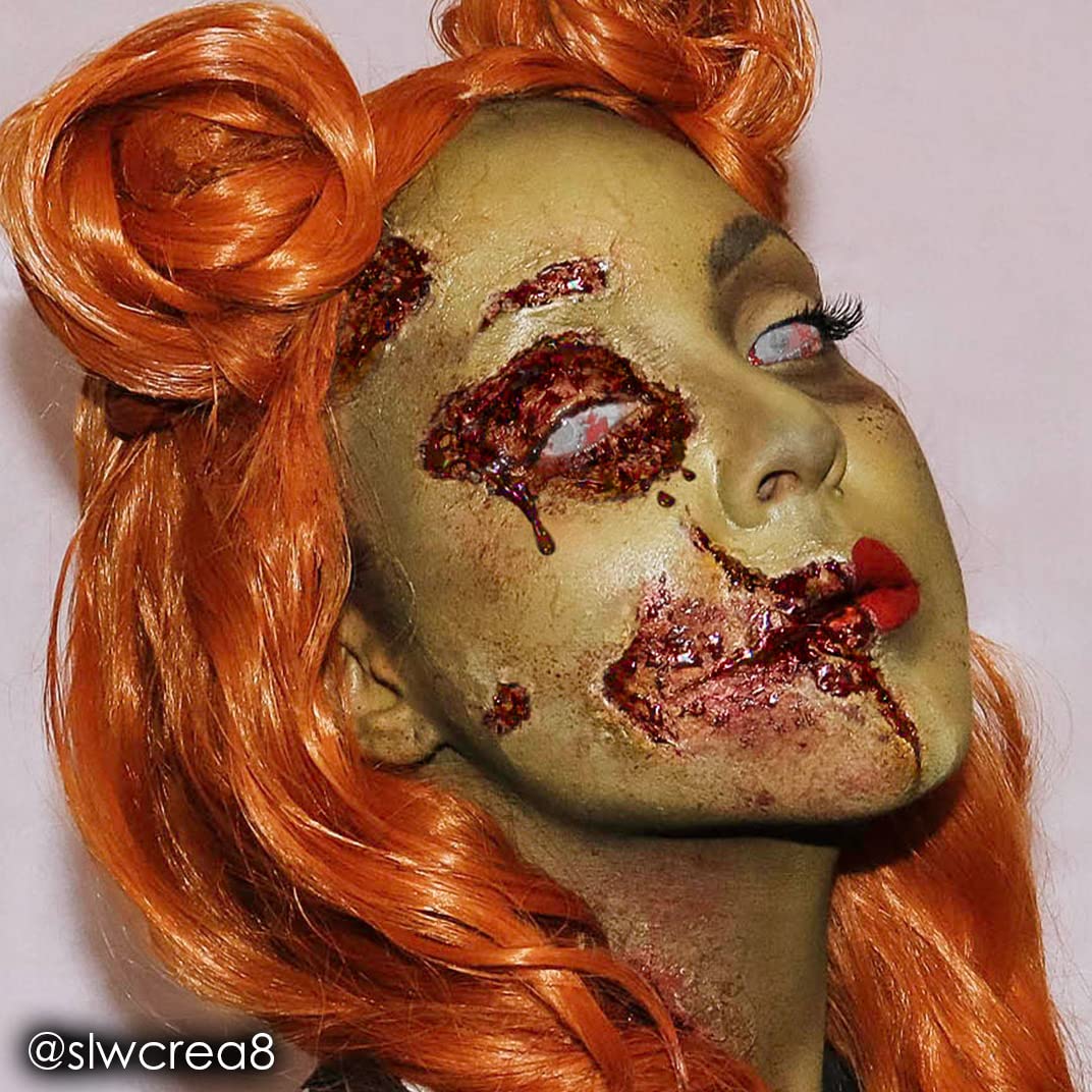Mehron Makeup Coagulated Blood | Fake Blood | SFX Makeup for Halloween | 0.25 oz (7.4 g) | Made in the USA