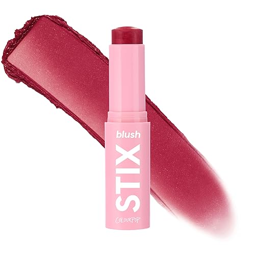 ColourPop Blush Stix - Cream Blush Stick with Dewy, Glowy Finish - Buildable, Blendable, Hydrating - Lightweight Vegan Makeup for Cheeks - New Formula