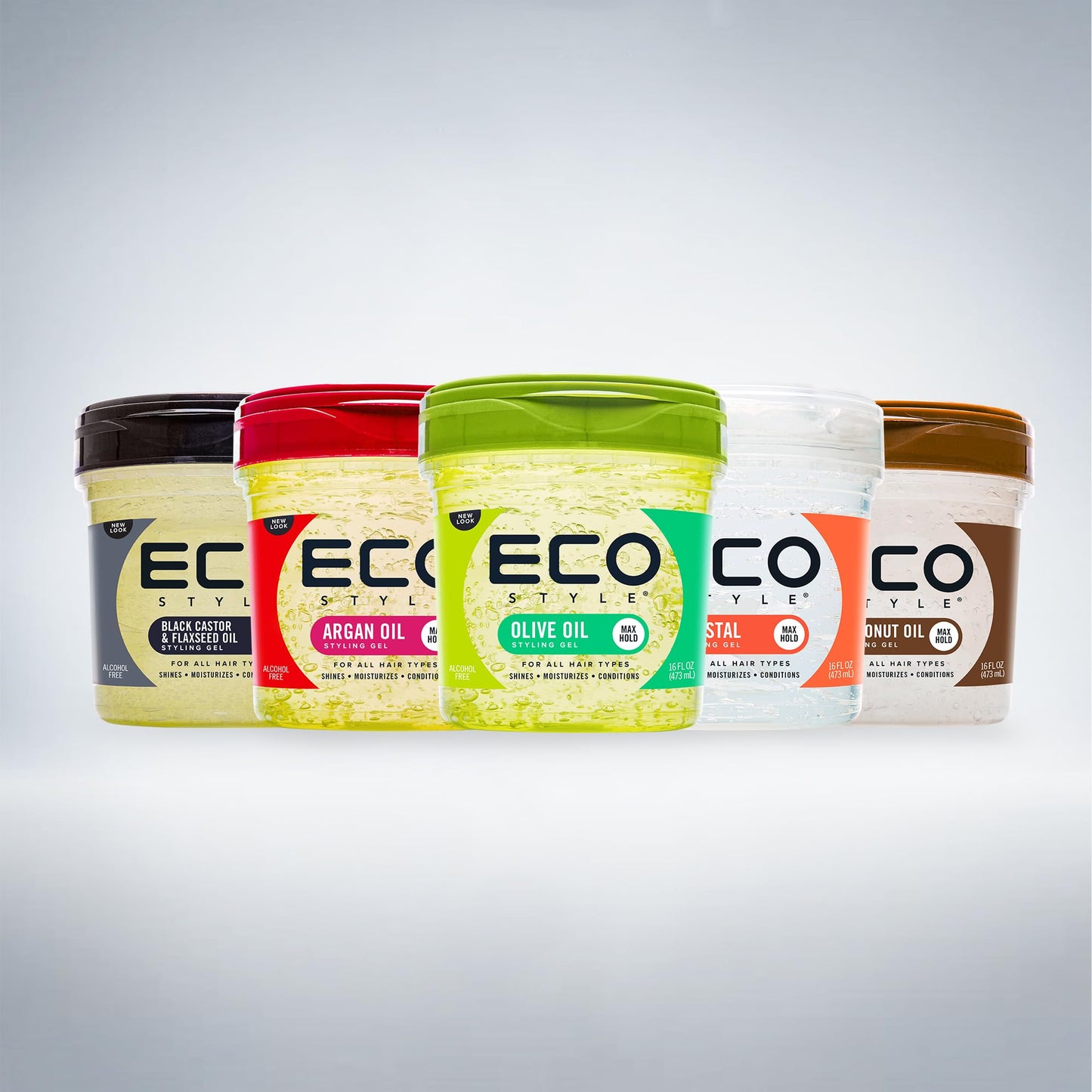 ECO Krystal Styling Gel, 16 Ounce