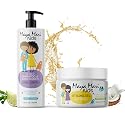 Maya Mari Kids 2in1 Shampoo + Conditioner with Tear-Free Formula and Bonus Hair Gel - Perfect for Kids Daily Hair Care Routines for both boys