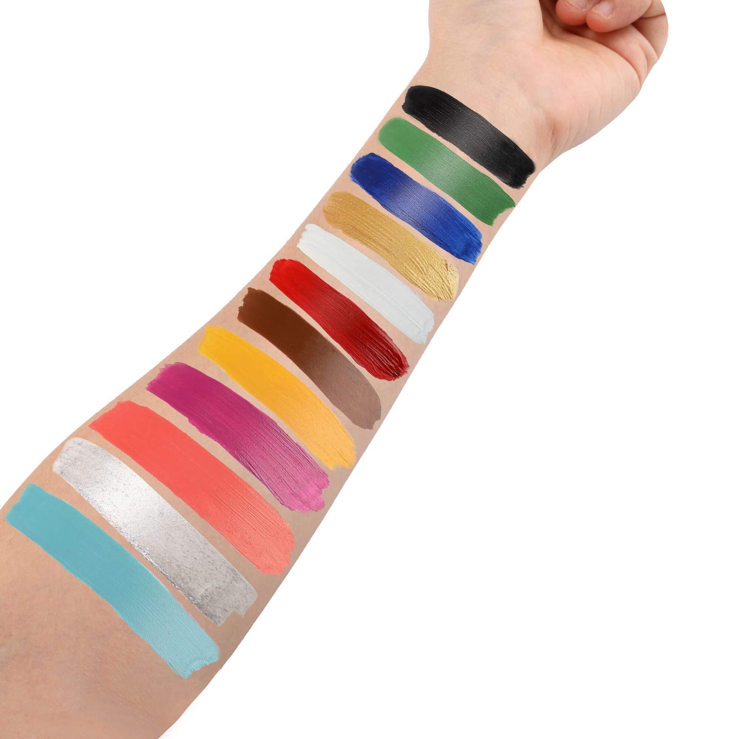 DELISOUL Professional Special Effects SFX Makeup Kit,12 Colors Face Body Paint Palette,Wound Modeling Scar Wax,Coagulated Fake Blood,10 Purple