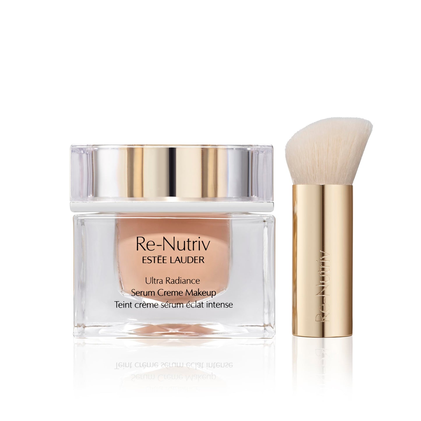 Estée Lauder Re-Nutriv Ultra Radiance Serum Creme Makeup | Luxury Foundation with Hyaluronic Acid | 12-Hour Wear & Hydration, 2C0 Cool Vanilla, 1 Fl