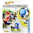 Hot Wheels Light-Blue Yoshi Mariokart Character Car Diecast 1:64 Scale