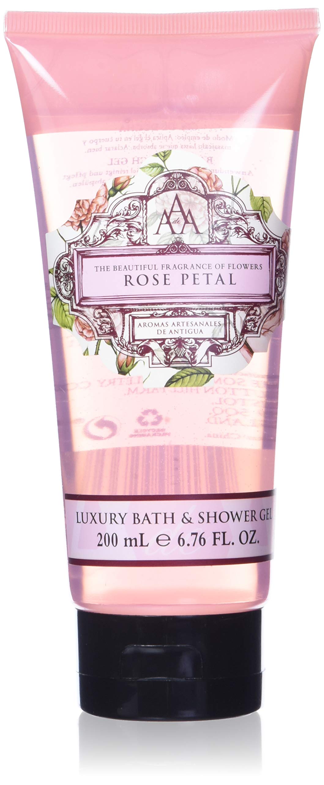 AAA by Somerset Rose petal bath & shower gel by somerset, 6.76 Fl Oz, (92362)
