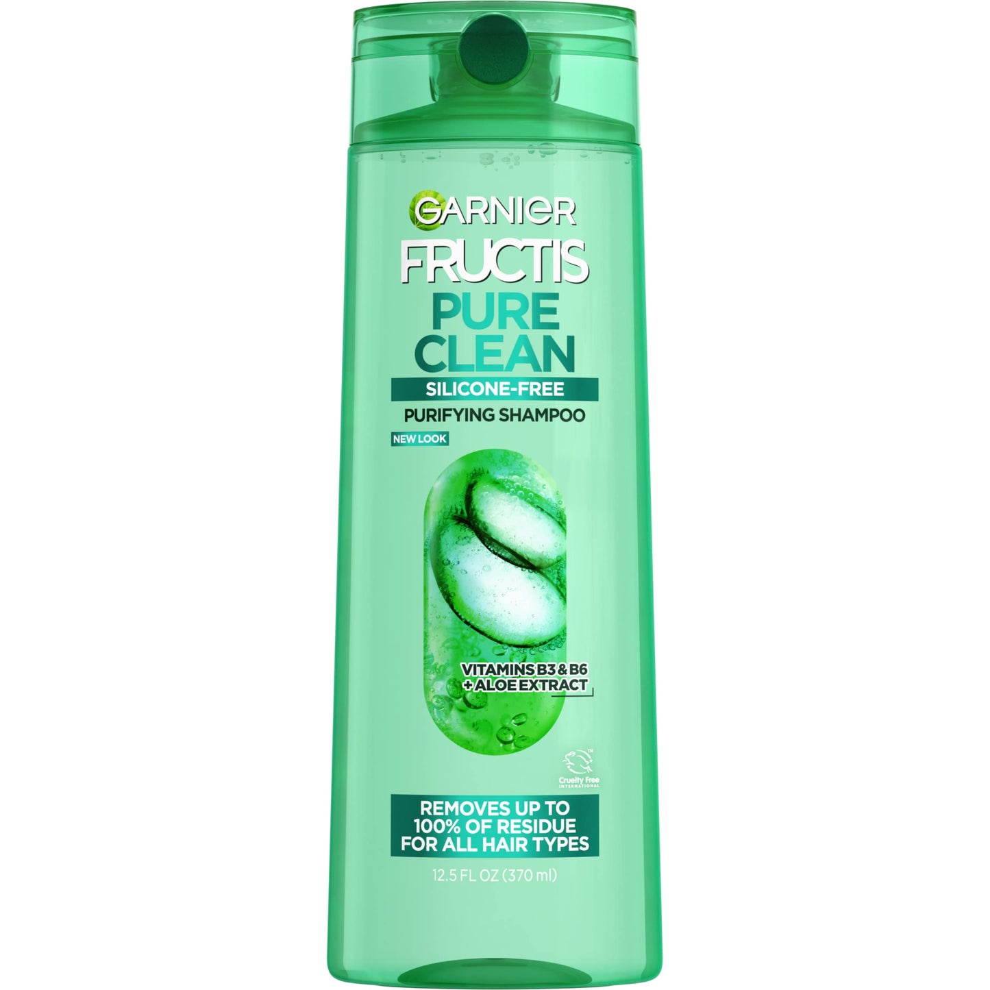 Garnier Fructis Pure Clean Purifying Shampoo, Silicone-Free, 12.5 Fl Oz, 1 Count (Packaging May Vary) Beauty and Personal Care Garnier