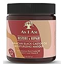 As Am JBCO Masque - 8 ounce - Deep Conditioning & Hydration - Repairs and Restores Scalp Health - Vegan and Cruelty Free - Enriched with Nano