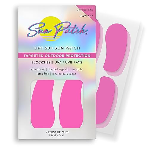 Sun Patch, Reusable Sun Screen Silicone Patches For UV Protection & Face Sunscreen, Sun Face Patches For Sun Exposure, UV Shield Silicone Sun Block (1