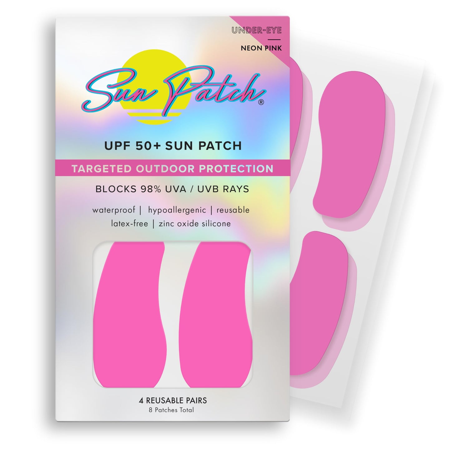 Sun Patch, Reusable Sun Screen Silicone Patches For UV Protection & Face Sunscreen, Sun Face Patches For Sun Exposure, UV Shield Silicone Sun Block (1