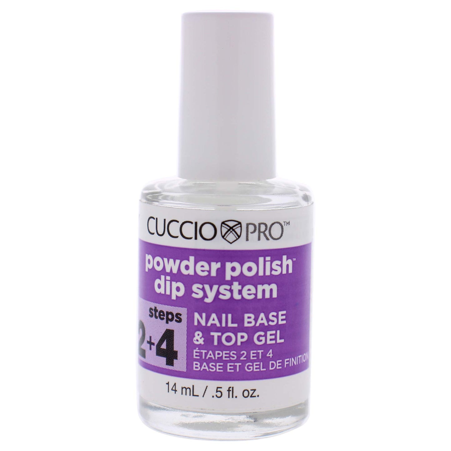 Cuccio Colour Powder Polish Dip System Step 2 And 4 - Specially Formulated Resins - Vibrant Finish With Flawless, Rich Color And Durability - Nail