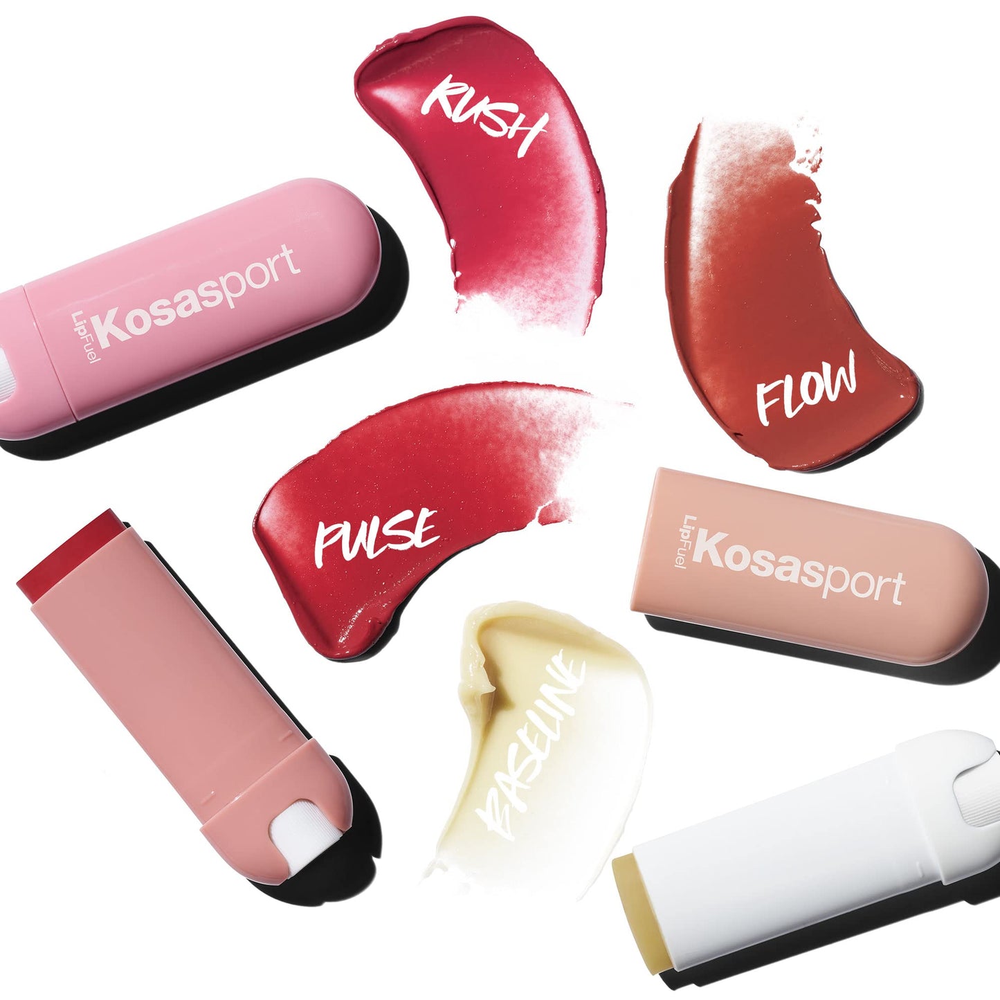 Kosas Lipfuel Hyaluronic Active Sport Lip Balm - Hydrates, Energizes and Protects - Natural Lip Treatment and Care (Baseline) Beauty and Personal Care Kosas