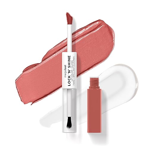 wet n wild Megalast Lock 'N' Shine Lip Color + Gloss Nude Illusion