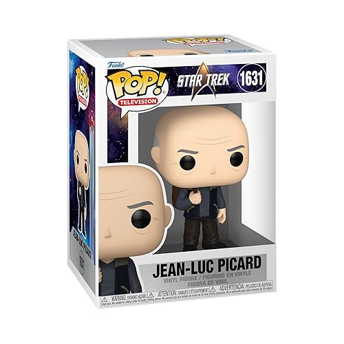 Funko POP TV: Star Trek Picard - Jean-Luc Picard - Star Trek - Collectable Vinyl Figure - Gift Idea - Official Merchandise - for Kids & Adults - TV…