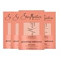 SheaMoisture Bar Soap Coconut and Hibiscus 4 Count Glowing Radiance Glowing Radiance bar soap with 24h shea moisture nutrients for Healthy, Glowing