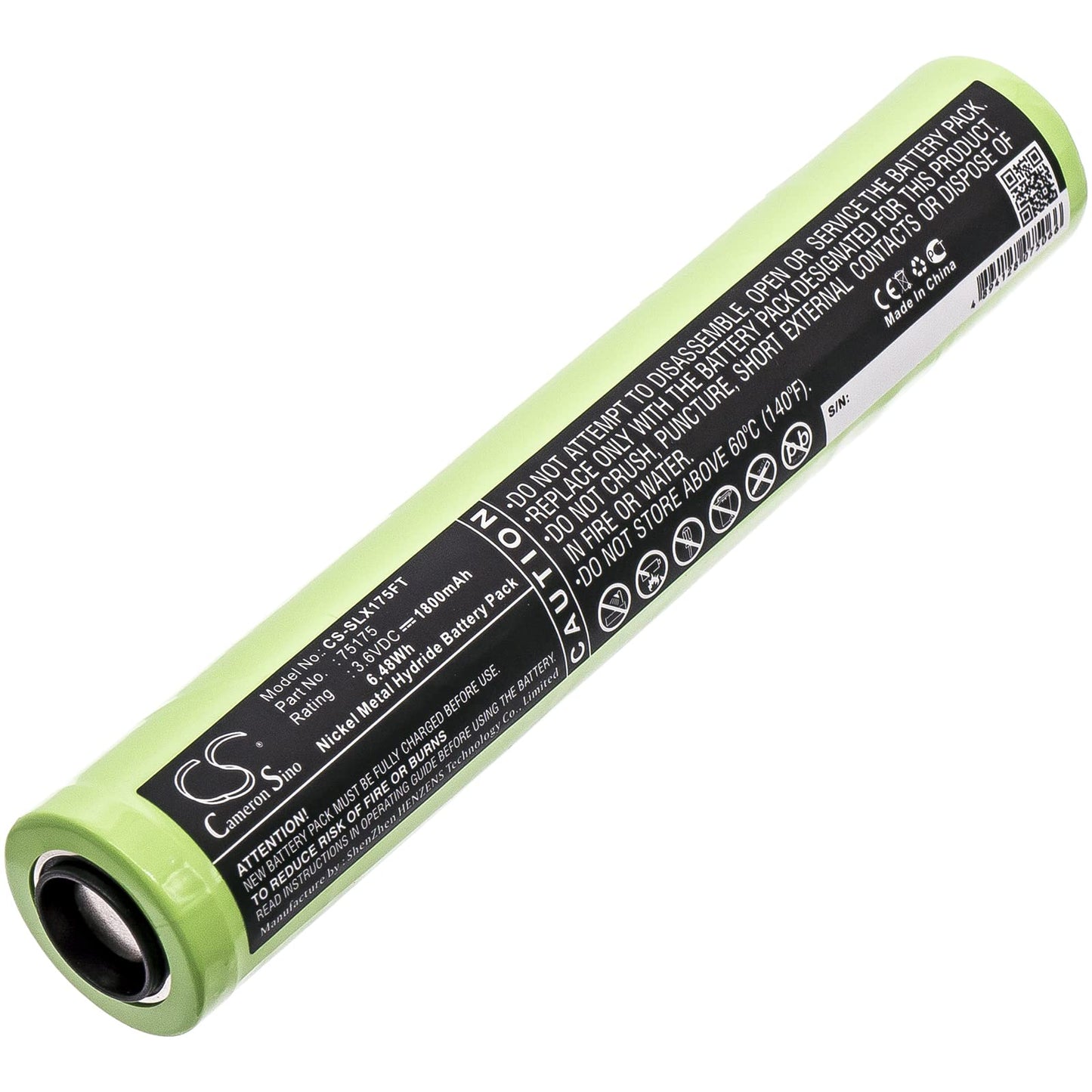 Cameron Sino Replacement for Stre'amlight 75175 75300 75301 75302 75303 75304 75305 75306 Series Battery Ni-MH 1800mAh (2PCS) Beauty and Personal Care Cameron Sino