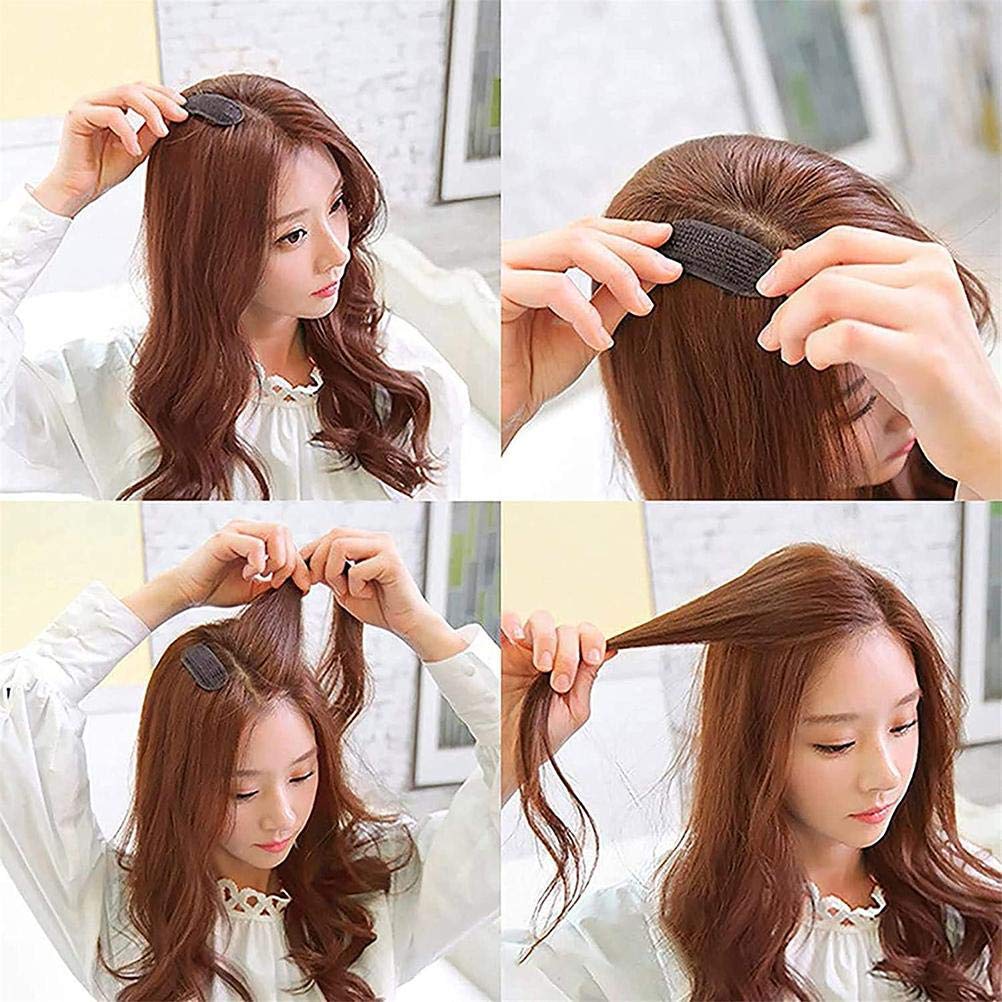 4pcs Bangs Mat Hair Clips Sponge Bump It Up Volume Base, Fluffy Cushion Hairpins for Women Girls