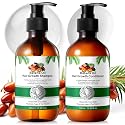 Batana Oil Shampoo and Conditioner Set - Thickening Hair Products for Women and Men with Raw Organic Batana Oil for Hair Growth - Paraben and Silicone